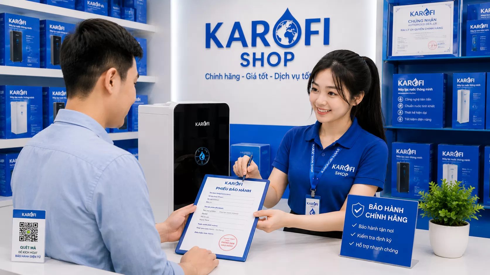 Thời Gian Bảo Hành Máy Lọc Nước Karofi