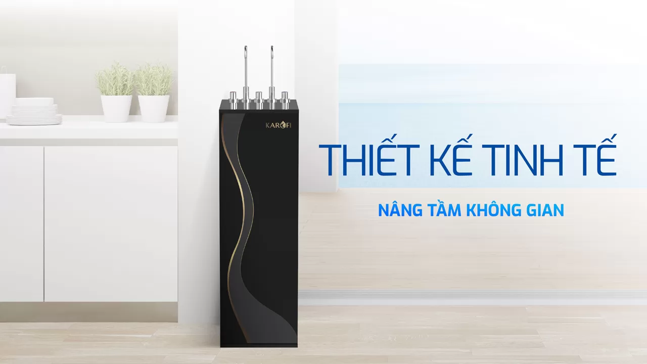 M&aacute;y lọc nước Karofi n&oacute;ng lạnh ch&iacute;nh h&atilde;ng gi&aacute; tốt 2026 tiện lợi gia đ&igrave;nh