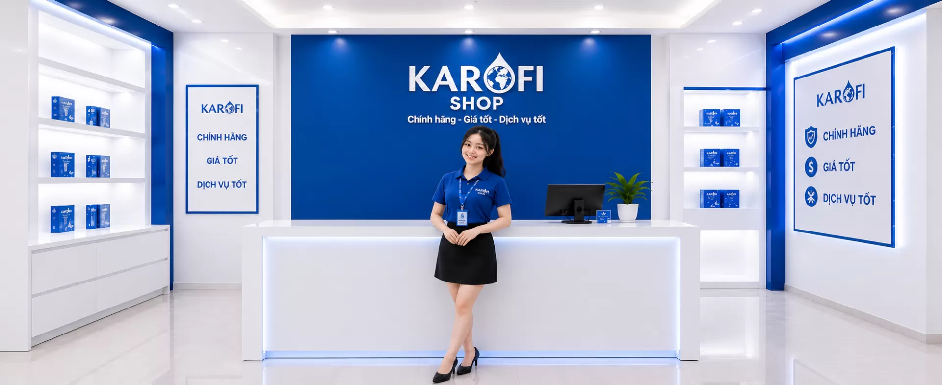 Karofishop.com L&agrave; Đơn Vị Ph&acirc;n Phối M&aacute;y Lọc Nước Karofi Ch&iacute;nh H&atilde;ng Tại Việt Nam
