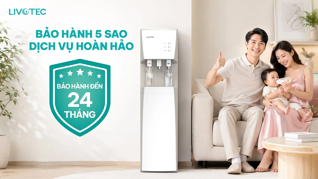 Bảo h&agrave;nh ch&iacute;nh h&atilde;ng 24 th&aacute;ng
