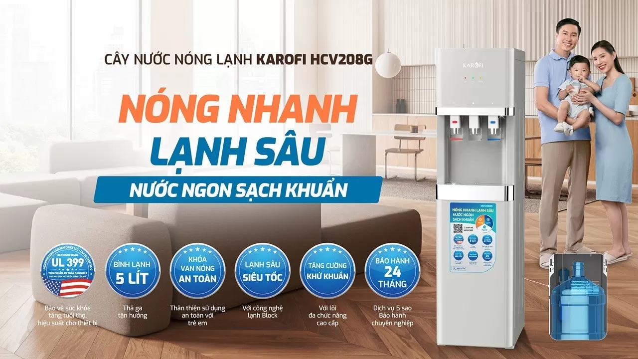C&aacute;c T&iacute;nh Năng Vượt Trội Của Karofi HCV208G