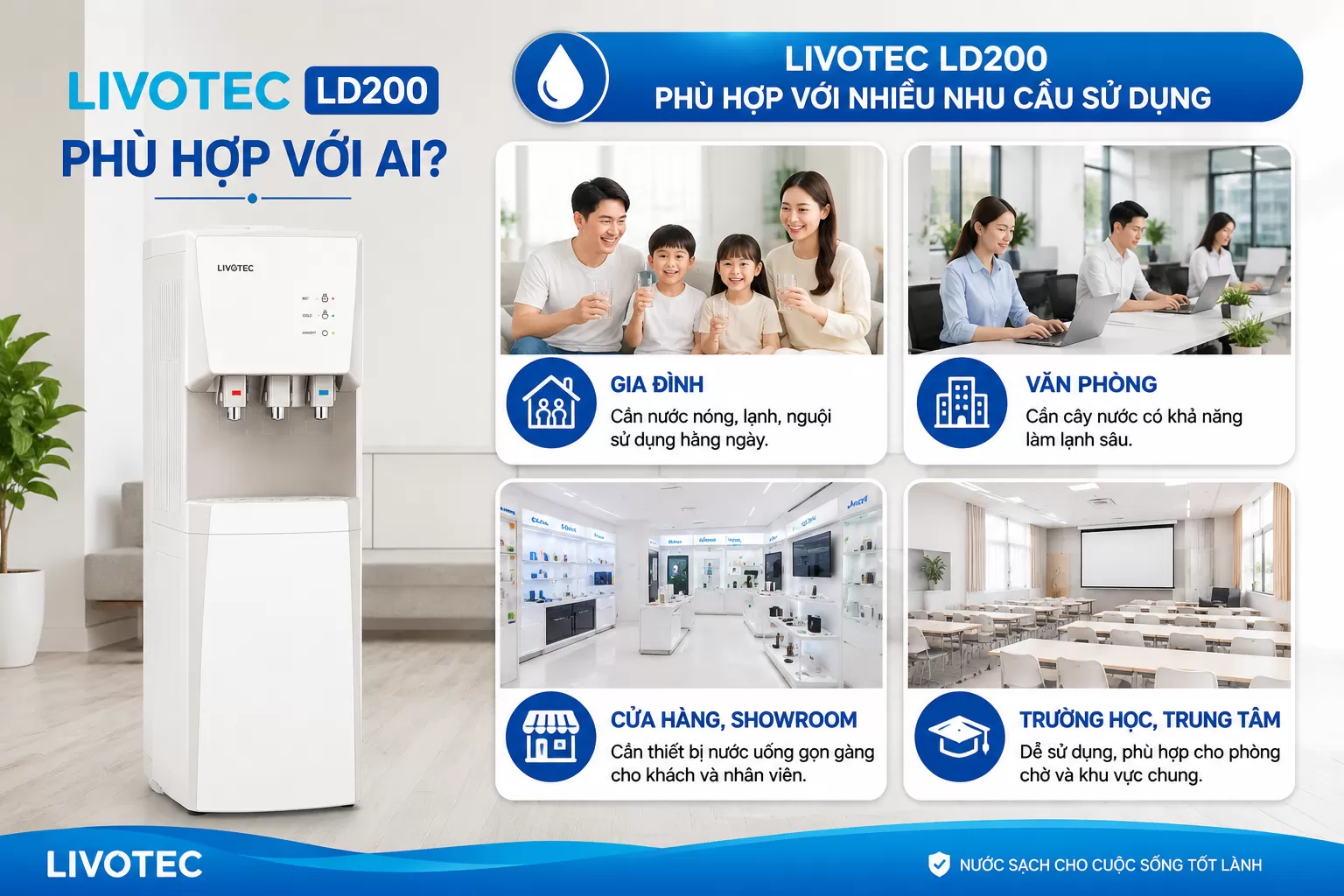 Livotec LD200 ph&ugrave; hợp với ai