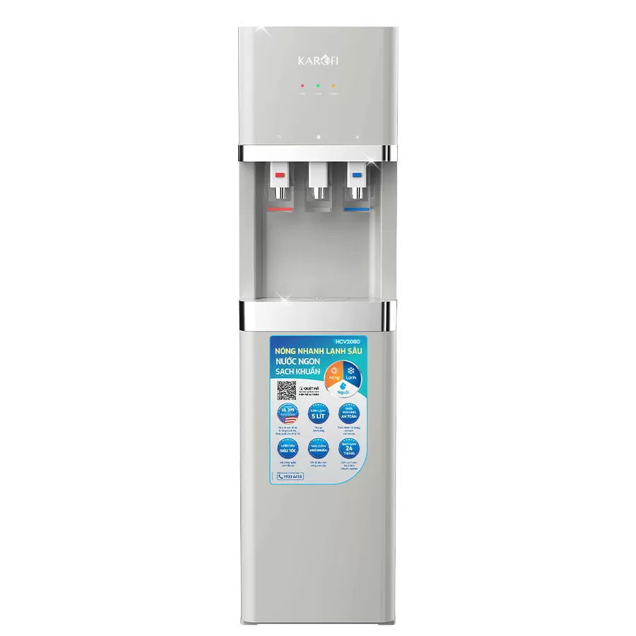 Cây nước nóng lạnh Karofi HCV208G