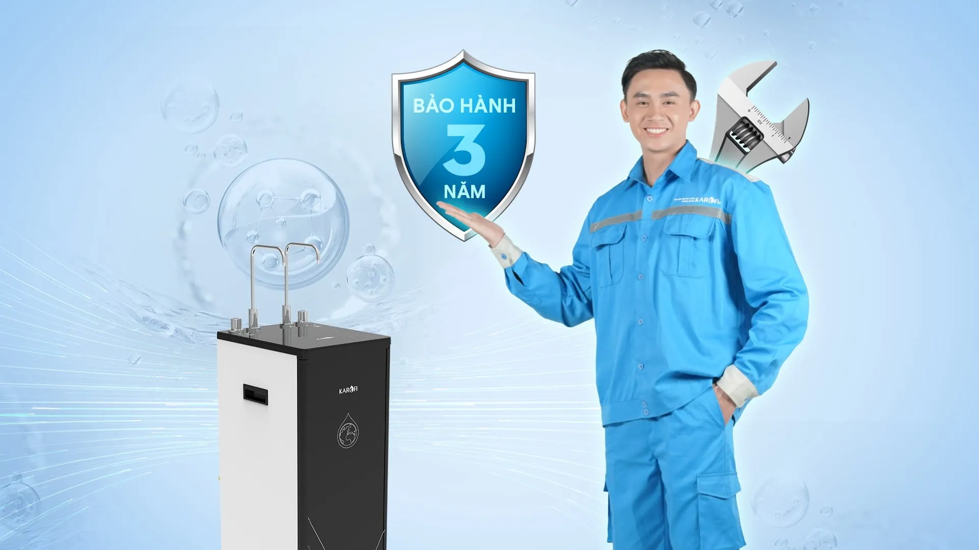 Karofi KAH-D10 Bảo hành 3 năm chính hãng
