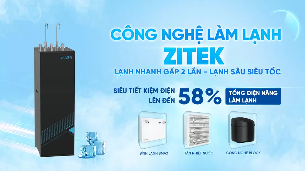 Karofi L68 C&ocirc;ng nghệ l&agrave;m lạnh Block Zitek