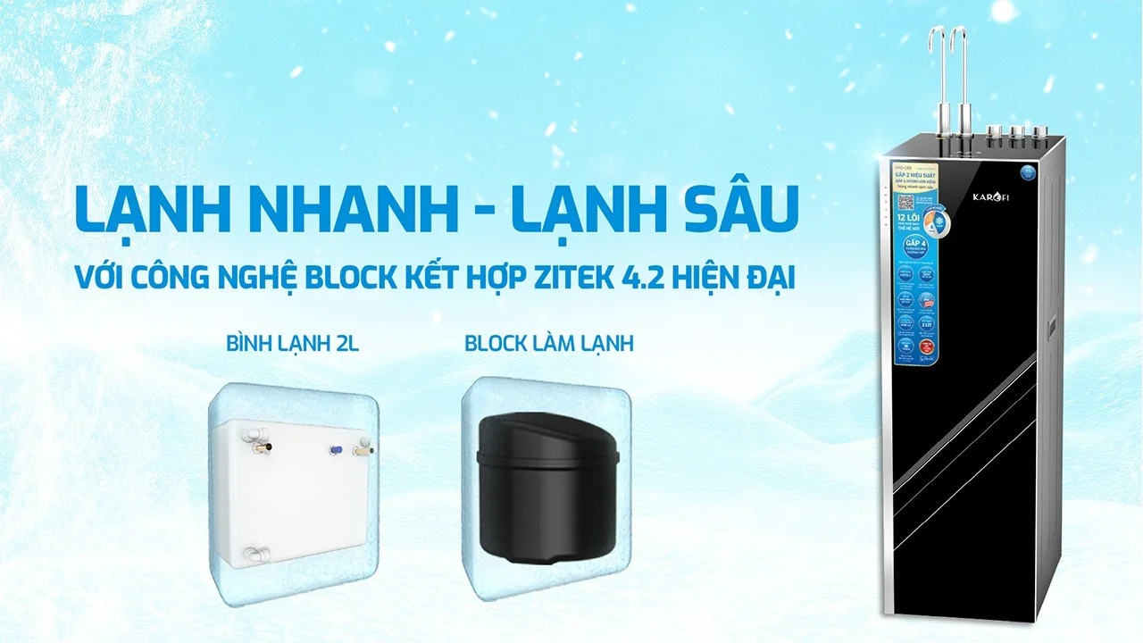 Công nghệ làm lạnh Zitek 4.2 hiện đại