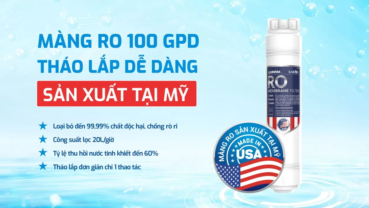 Màng RO Purifim 100 GPD