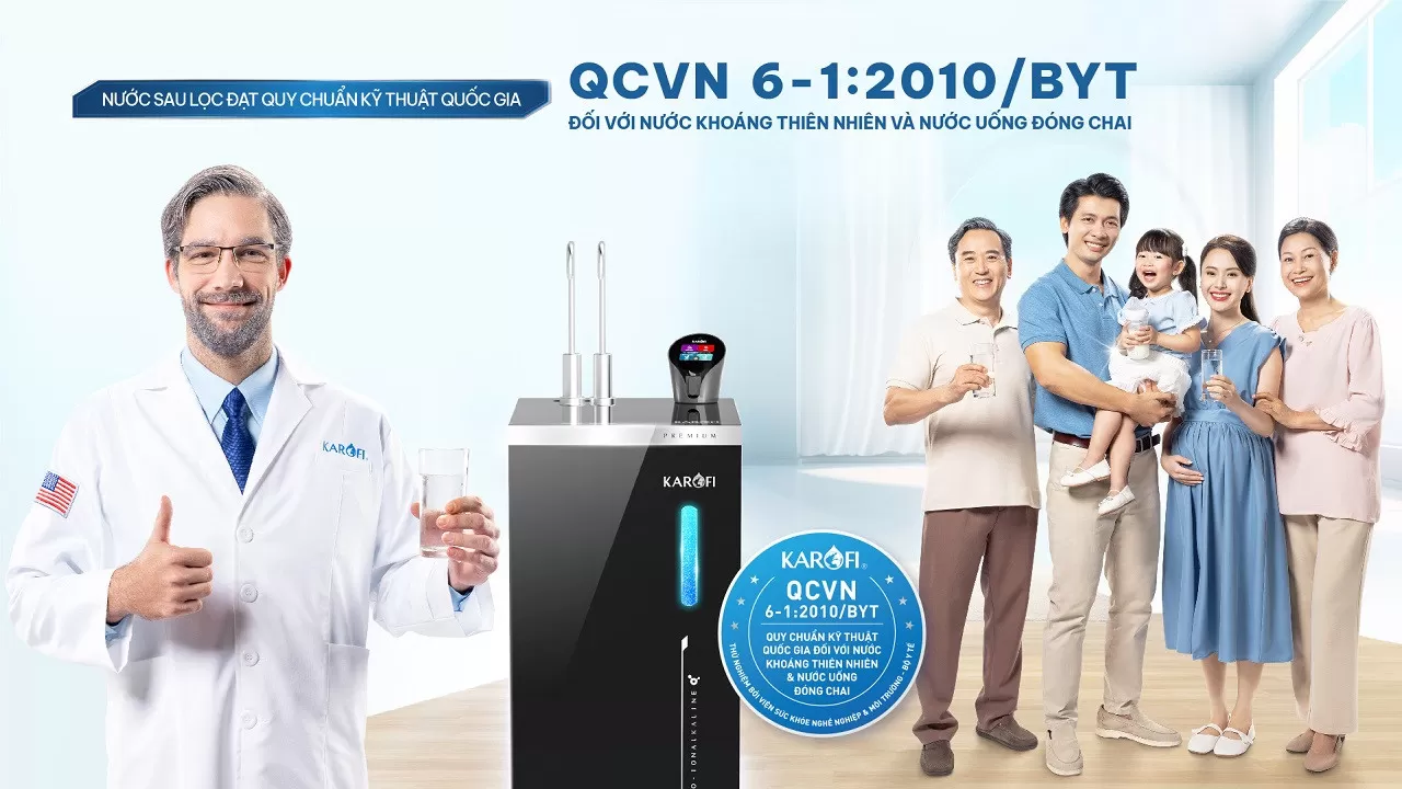 Nước Sau Lọc Đạt Chuẩn QCVN