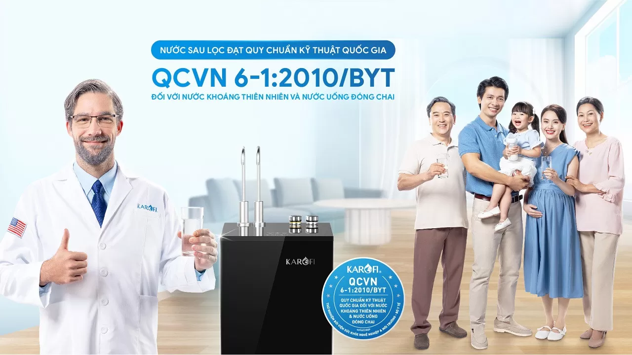 Nước Sau Lọc Đạt Quy Chuẩn QCVN