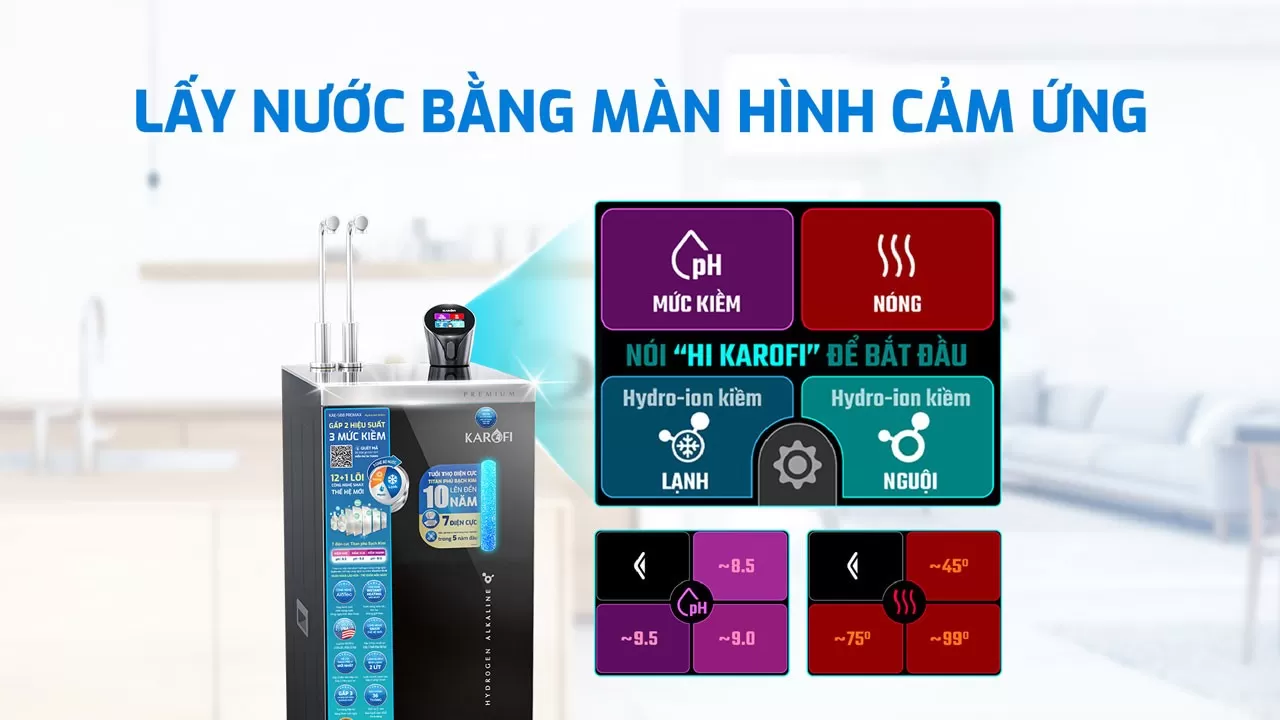 s88promax lay nuoc bang man hinh cam ung