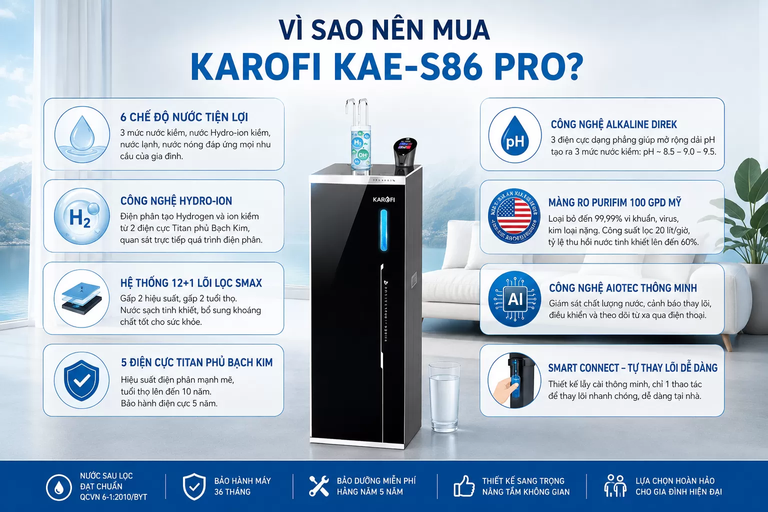 V&igrave; Sao N&ecirc;n Mua Karofi KAE-S86 PRO