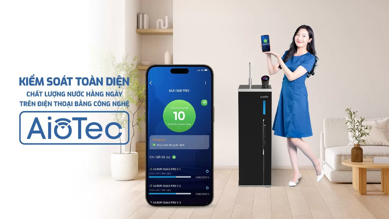 C&ocirc;ng nghệ AIoTec &ndash; Theo d&otilde;i m&aacute;y qua điện thoại
