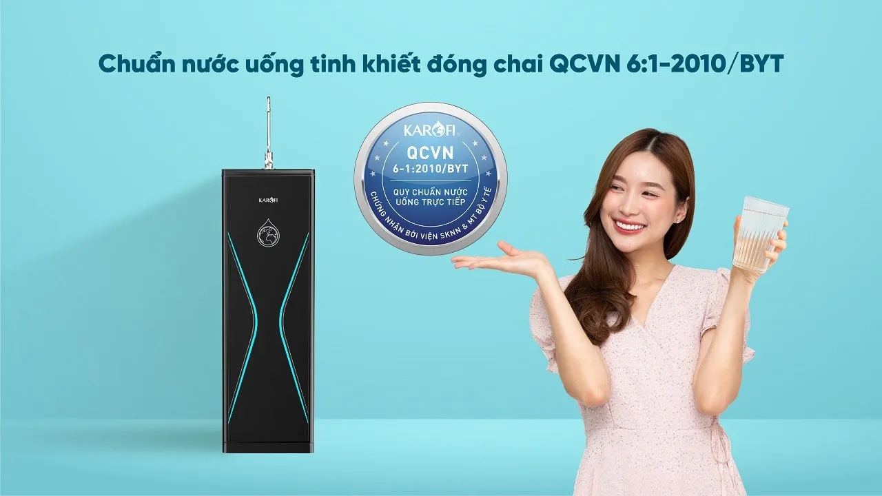 M&aacute;y lọc nước Karofi D36s chuẩn nước uống tại v&ograve;i