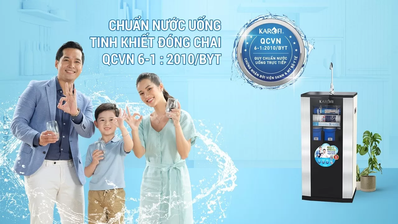 M&aacute;y lọc nước Karofi ERO80 Pro cho nguồn nước uống tại v&ograve;i