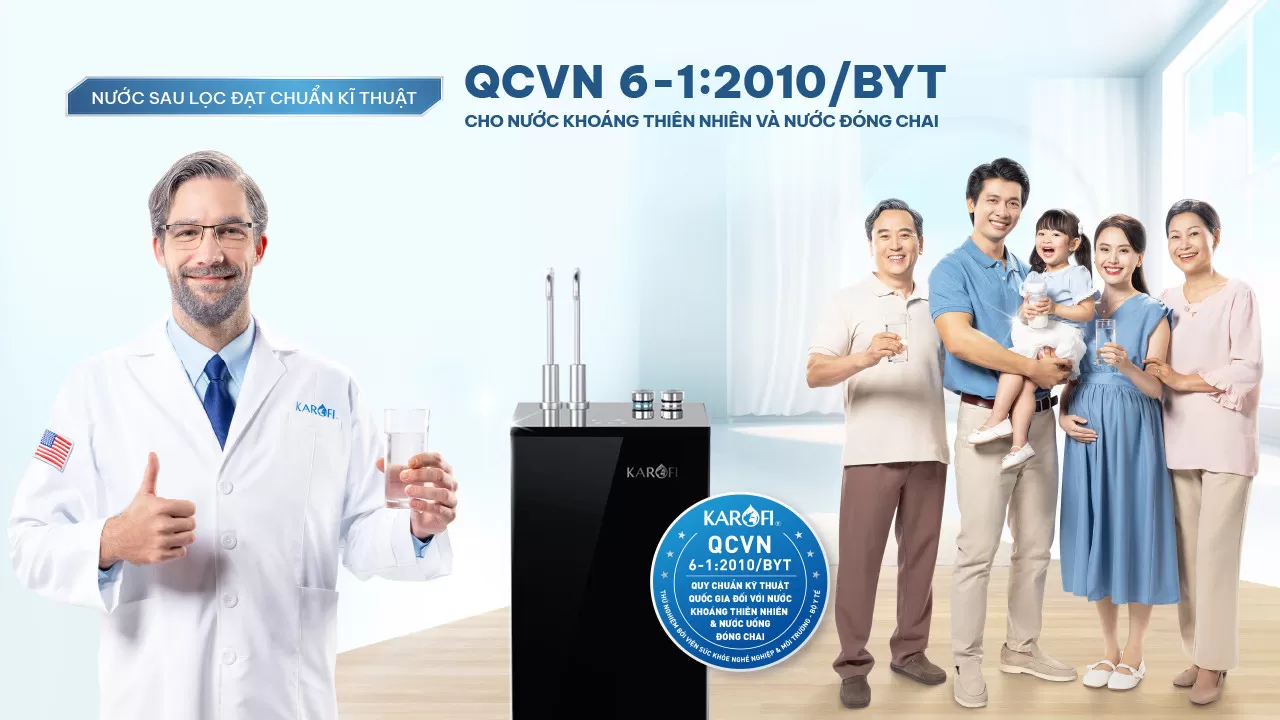 Nước Sau Lọc Đạt Quy Chuẩn QCVN