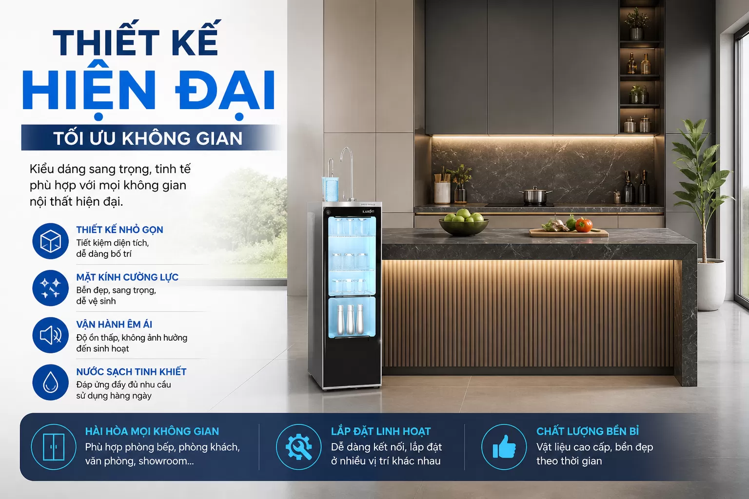 Thiết kế hiện đại &ndash; Tối ưu kh&ocirc;ng gian