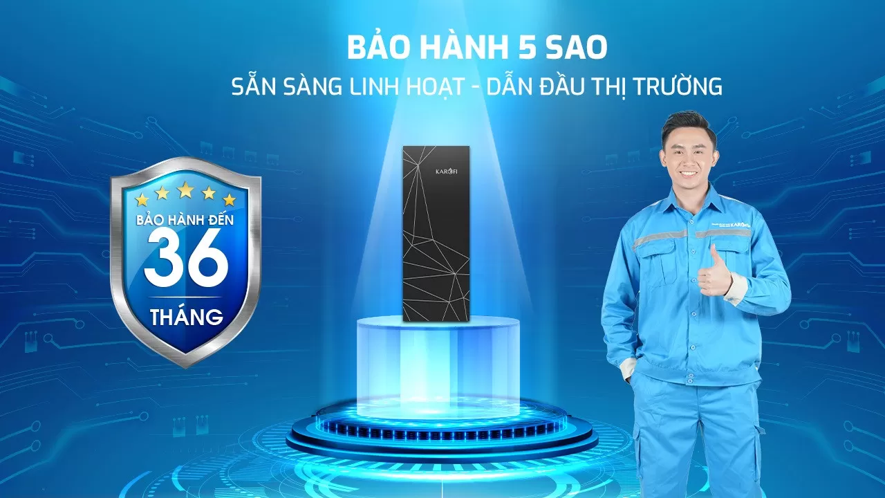 Bảo h&agrave;nh l&ecirc;n đến 36 th&aacute;ng