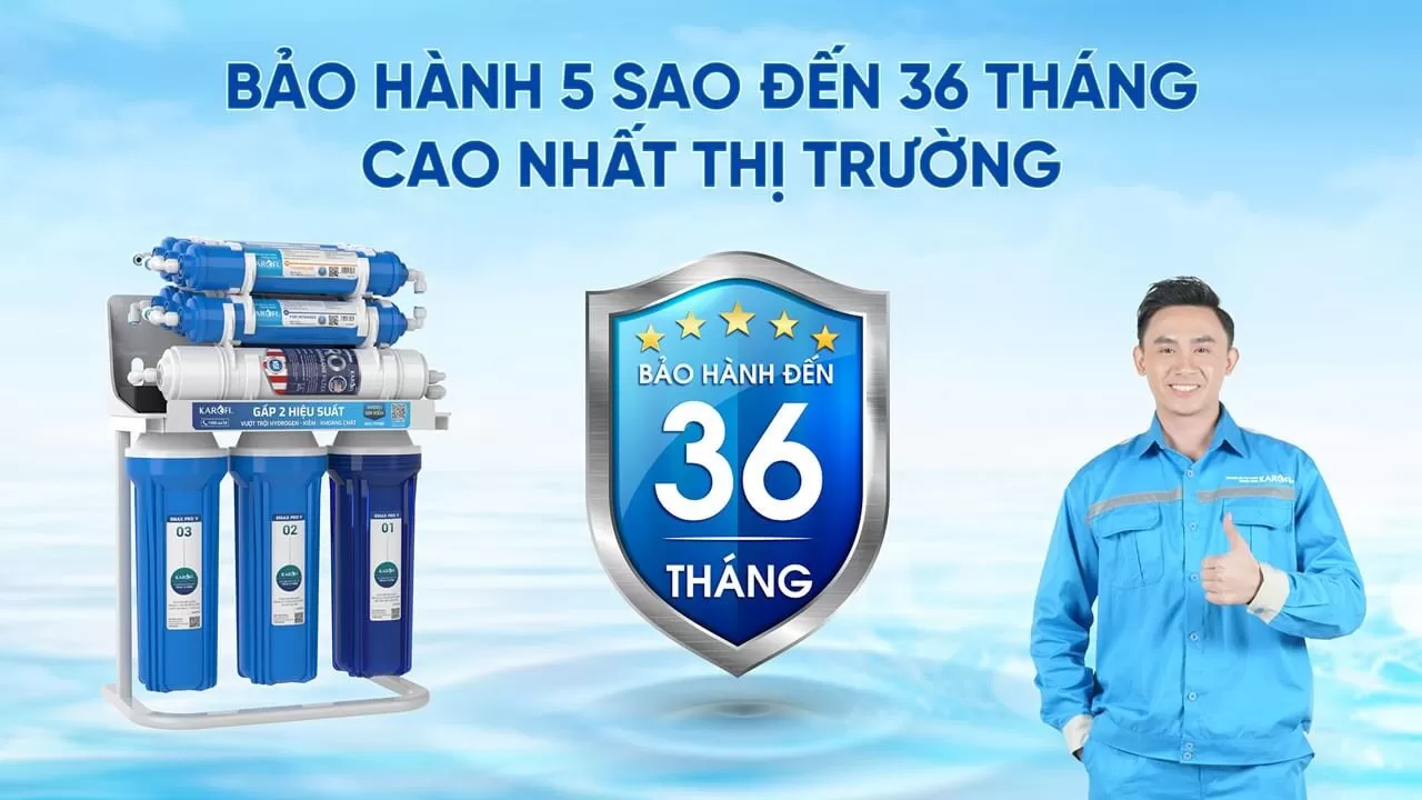 Karofi TN100 Bảo hành 36 tháng Yên tâm sử dụng