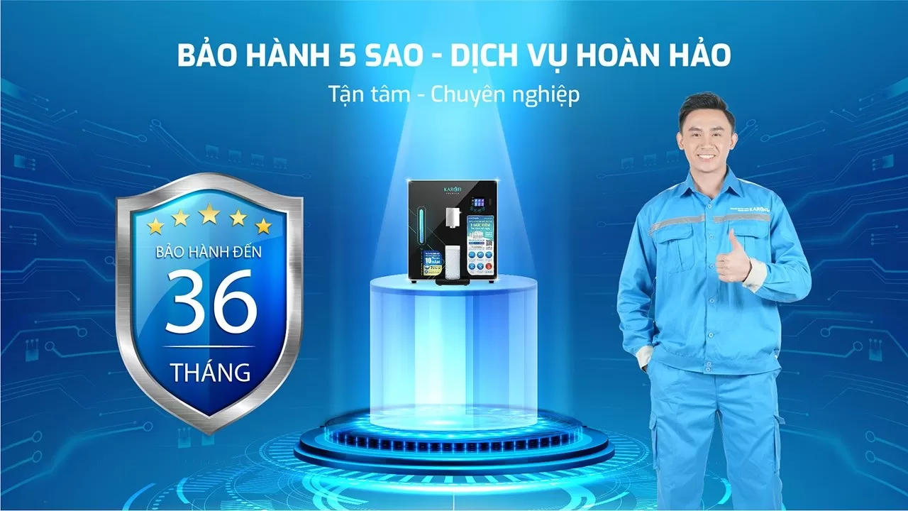 Bảo h&agrave;nh ch&iacute;nh h&atilde;ng l&ecirc;n đến 36 th&aacute;ng