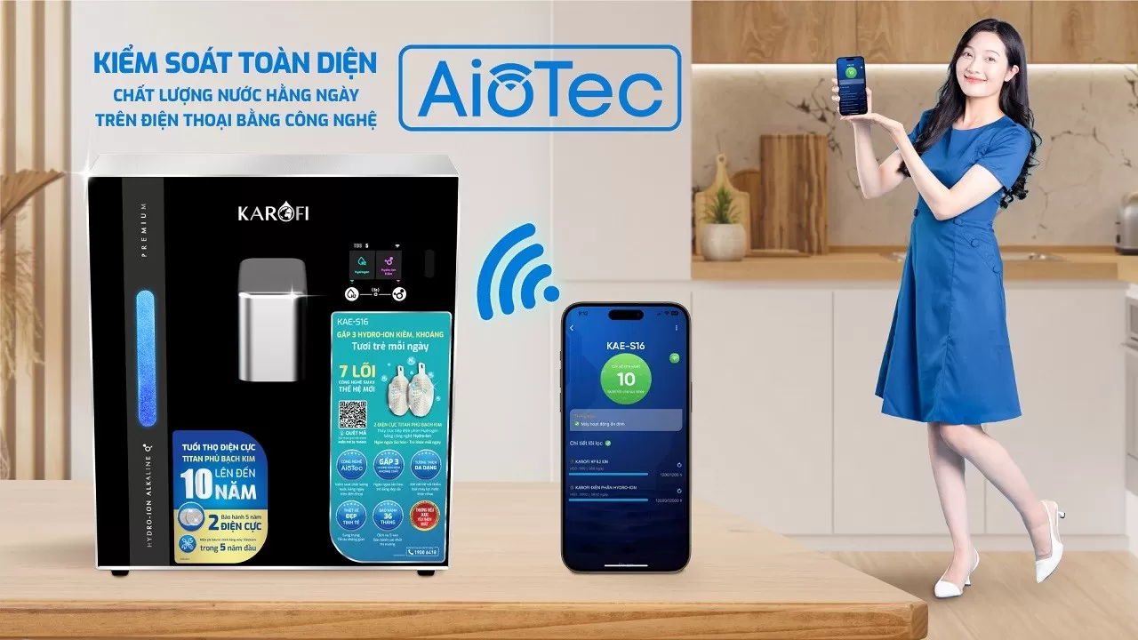 C&ocirc;ng nghệ AIoTec &ndash; Theo d&otilde;i m&aacute;y qua điện thoại