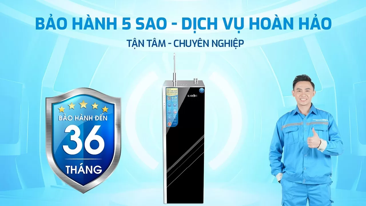 Karofi KAQ-L22 được &aacute;p dụng Bảo h&agrave;nh ch&iacute;nh h&atilde;ng 36 th&aacute;ng Hỗ trợ kỹ thuật trong qu&aacute; tr&igrave;nh sử dụng Dịch vụ chăm s&oacute;c kh&aacute;ch h&agrave;ng chuy&ecirc;n nghiệp
