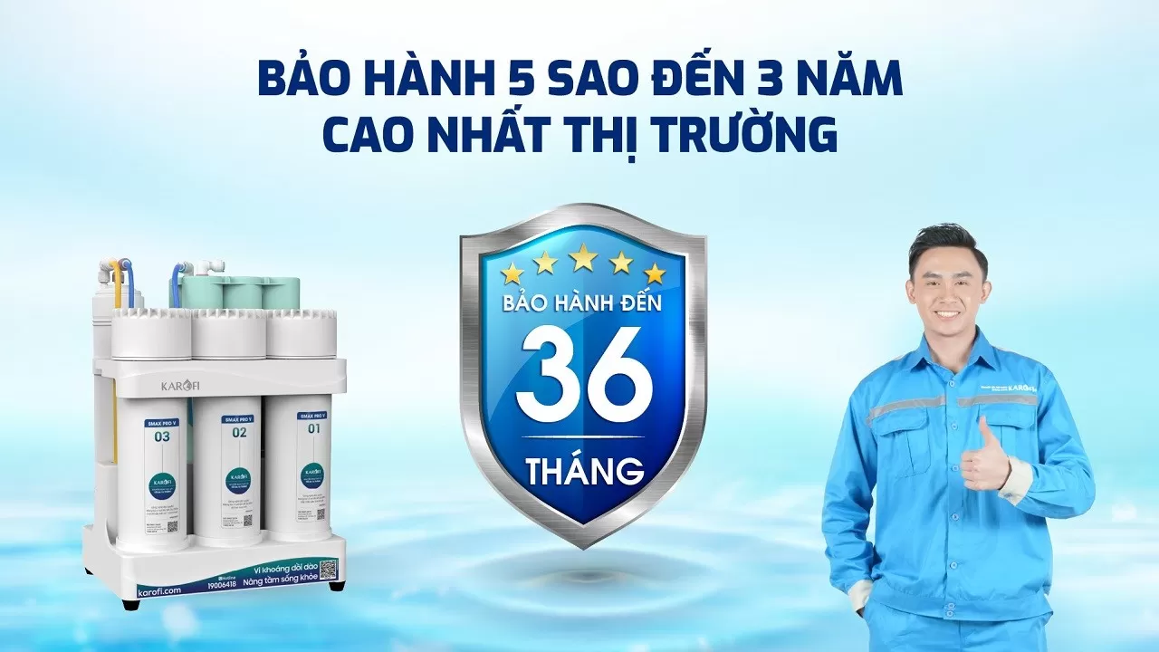 Karofi U05 Pro bảo h&agrave;nh 3 năm