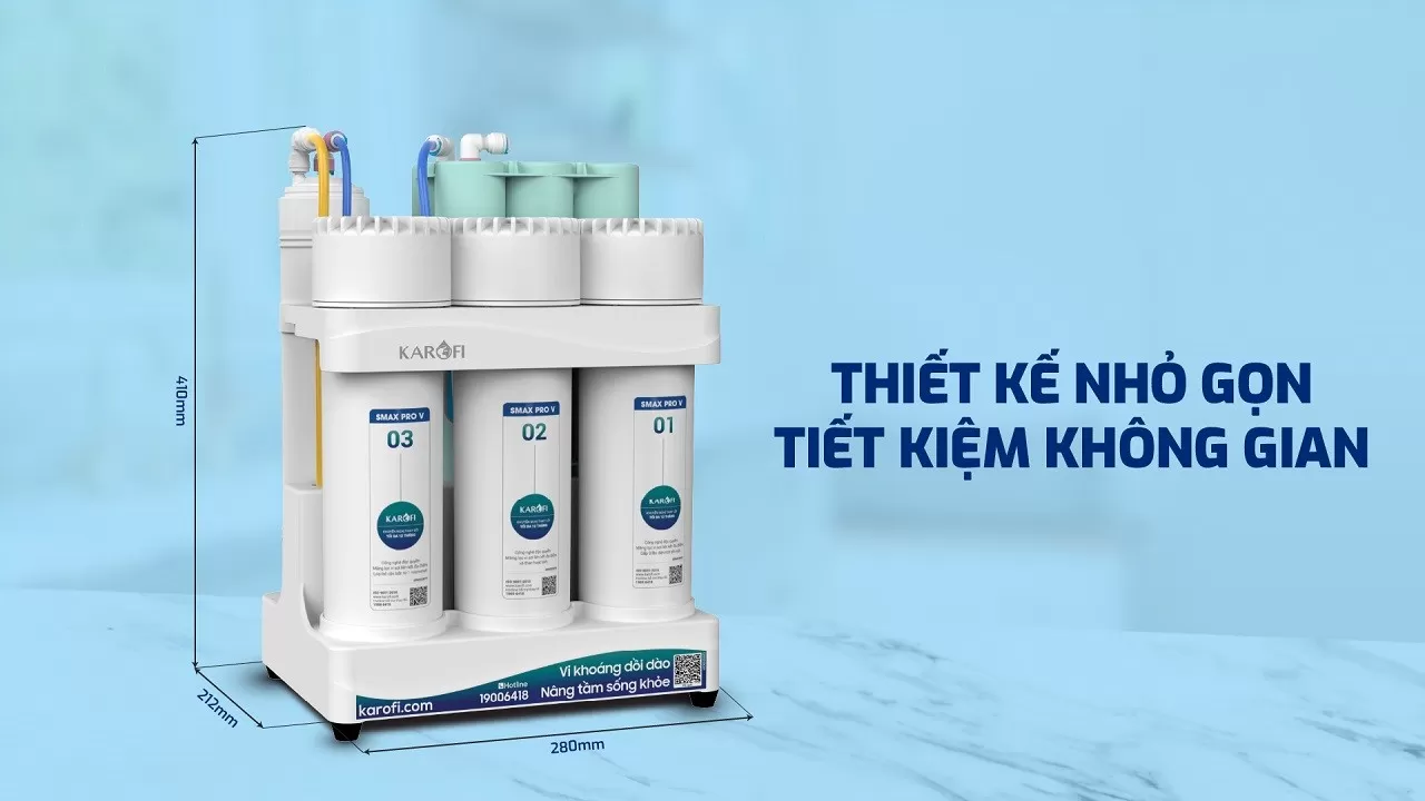 Karofi U05 Pro Thiết kế nhỏ gọn &ndash; Tiện lợi