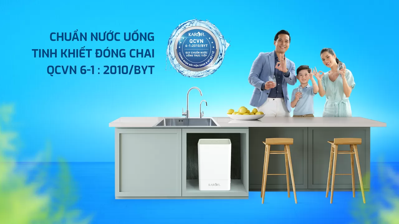 Nước sau lọc c&oacute; thể uống trực tiếp