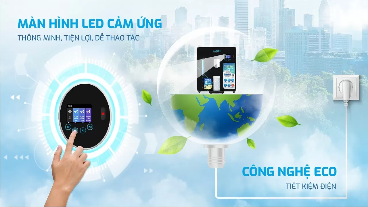 M&agrave;n h&igrave;nh LED cảm ứng hiện đại