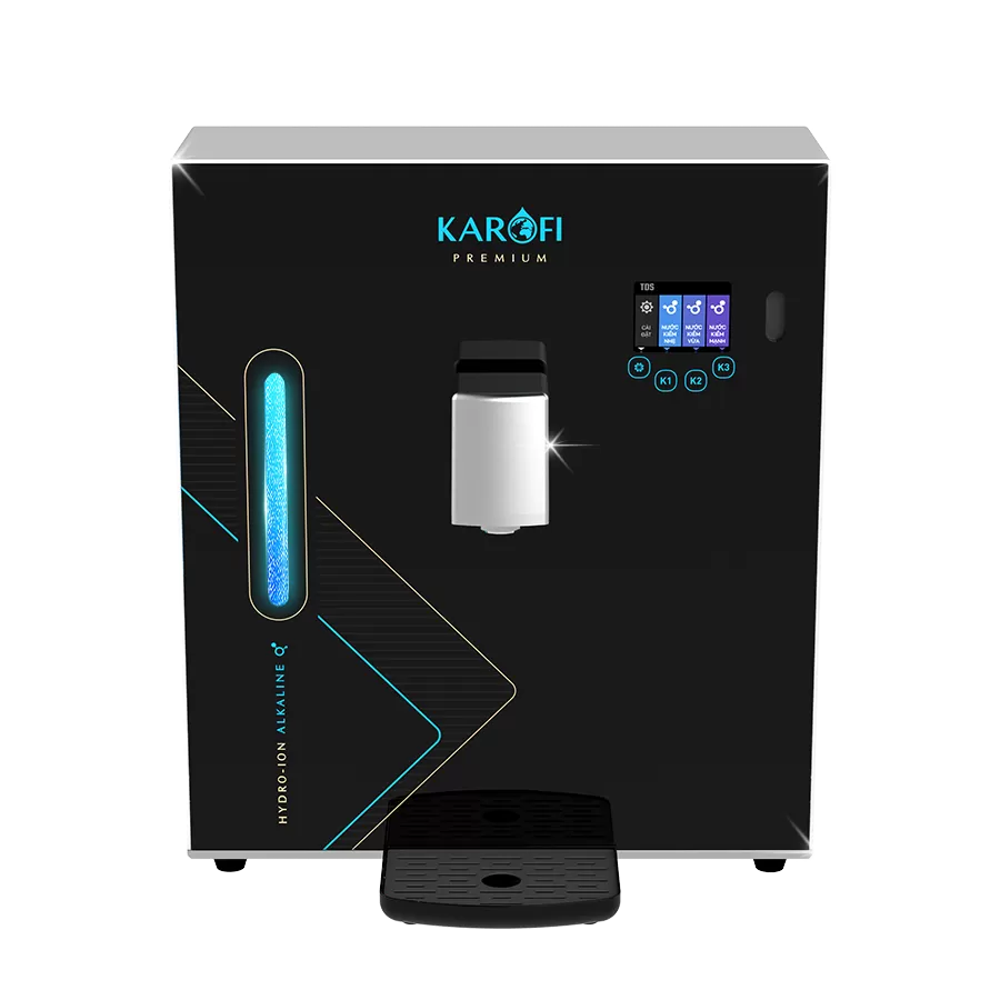 Máy lọc nước Hydro-Ion kiềm Karofi DA8 Premium