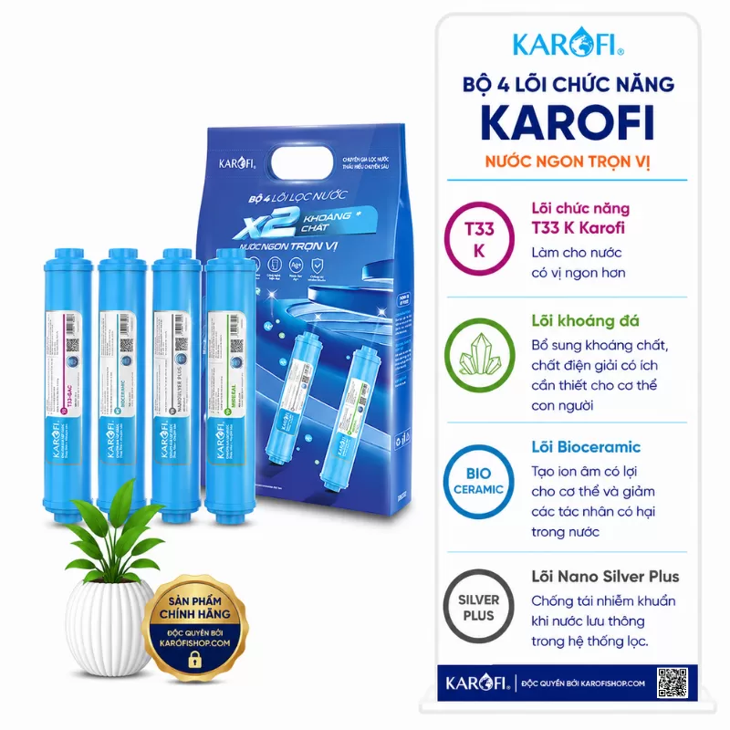 Bộ 4 lõi chức năng Karofi