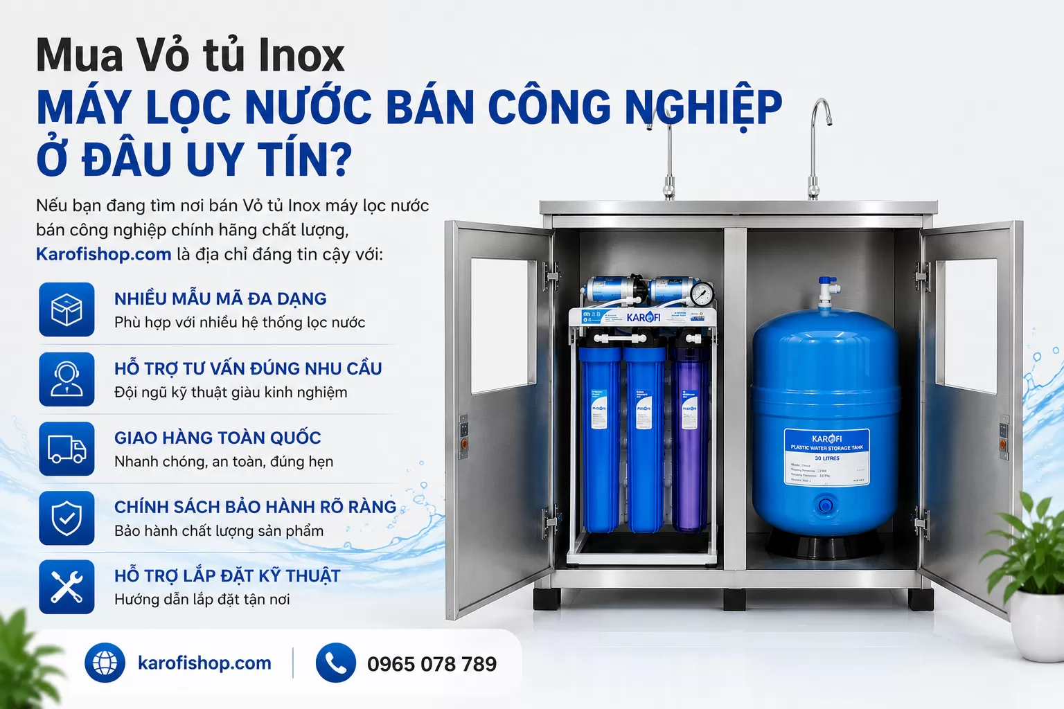 Mua Vỏ tủ Inox m&aacute;y Lọc Nước B&aacute;n C&ocirc;ng Nghiệp Ở Đ&acirc;u