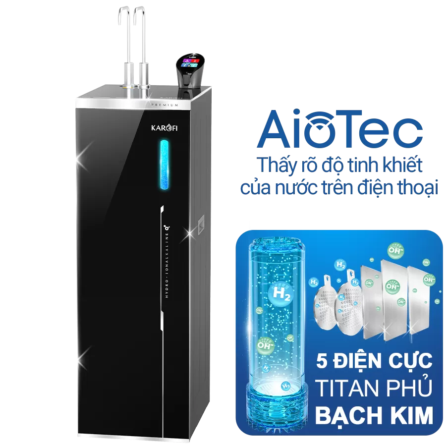 Máy lọc nước nóng lạnh Karofi KAE-S86 Pro