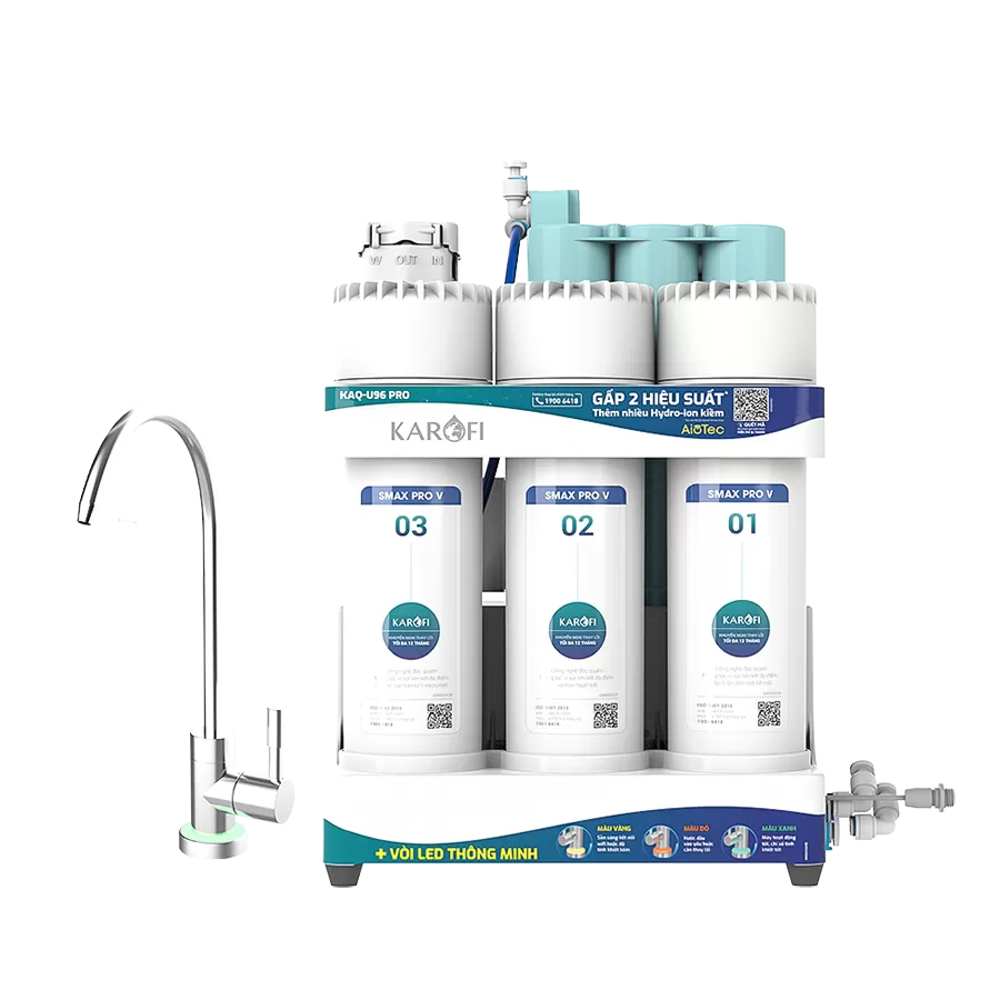Máy lọc nước Karofi KAQ-U96 PRO