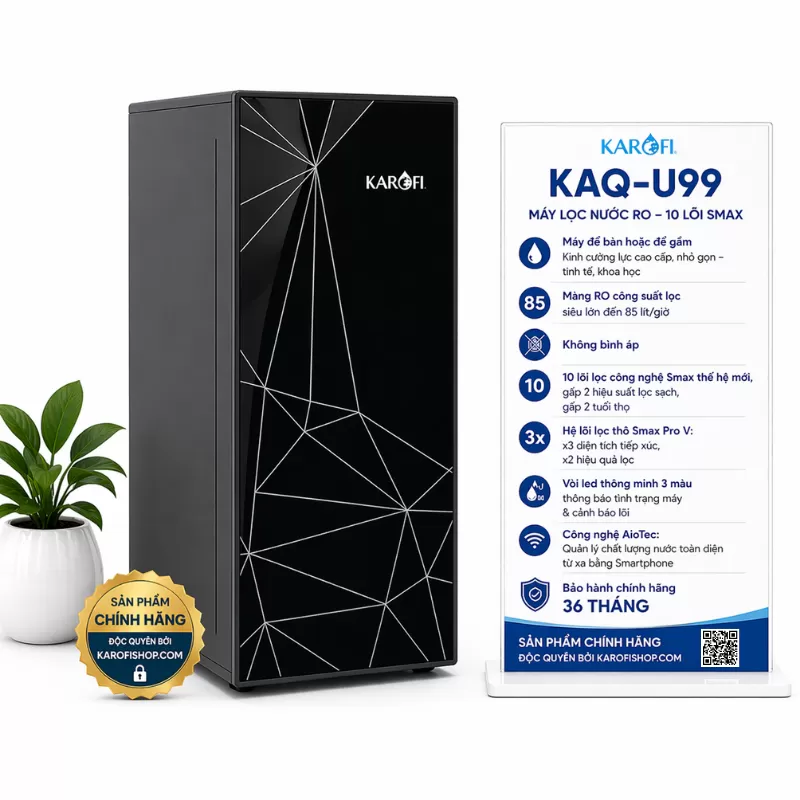 Máy lọc nước Karofi KAQ-U99
