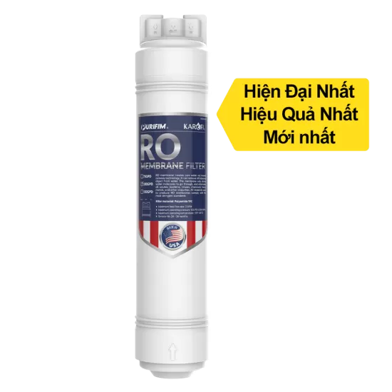 Màng RO Karofi 100GPD Mỹ thay nhanh